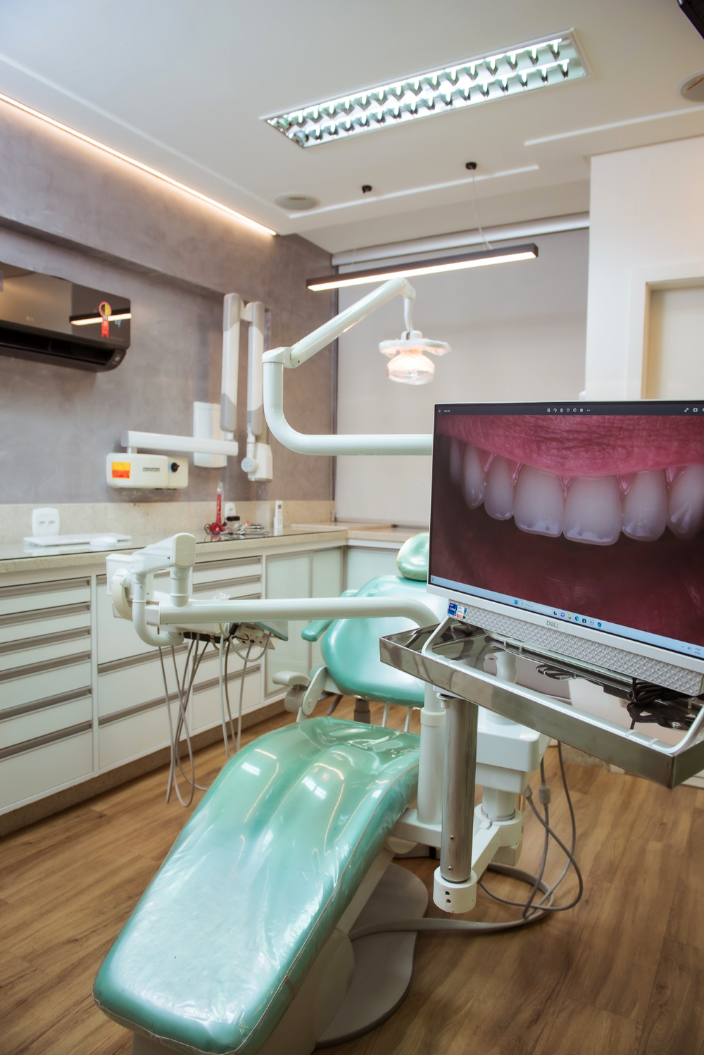 Exame de imagem intraoral